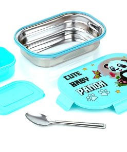Lunch Box S.S. Bite Buddy With Spoon And Dabbi
