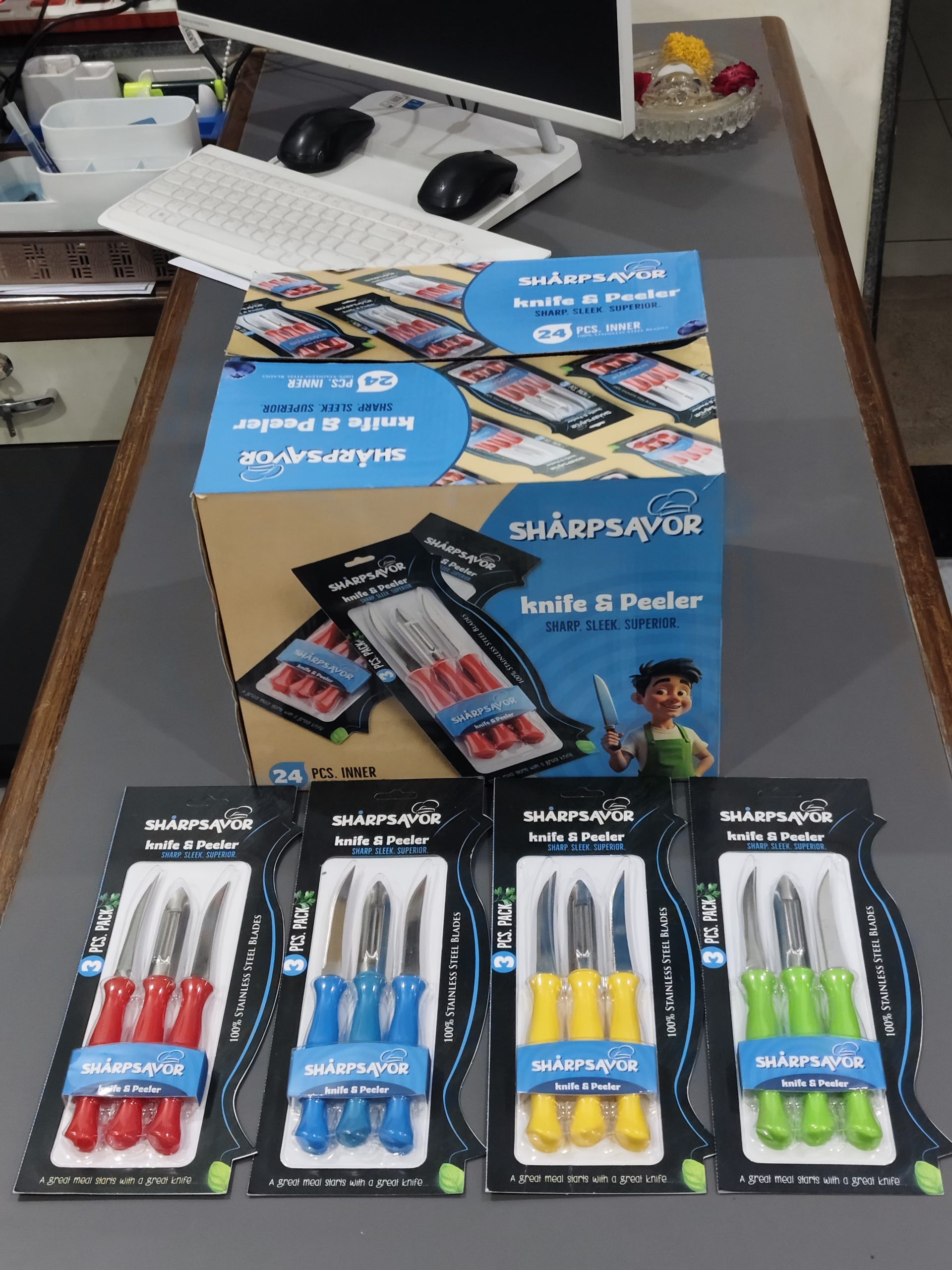 Knife Sharpe Savor 3pcs Set