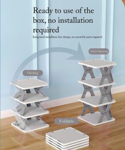 shoe rack 4 layer vargin