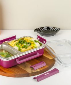 Lunch Box S.S. Super Air Tight 2 Compartments