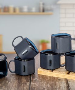 Mug Tea & Coffee 6pcs Set Square