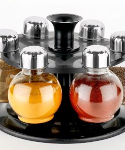 Spice Rack Round 6 Pcs Jar