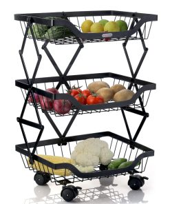 basket collapsible 3 layer folding (K-203)