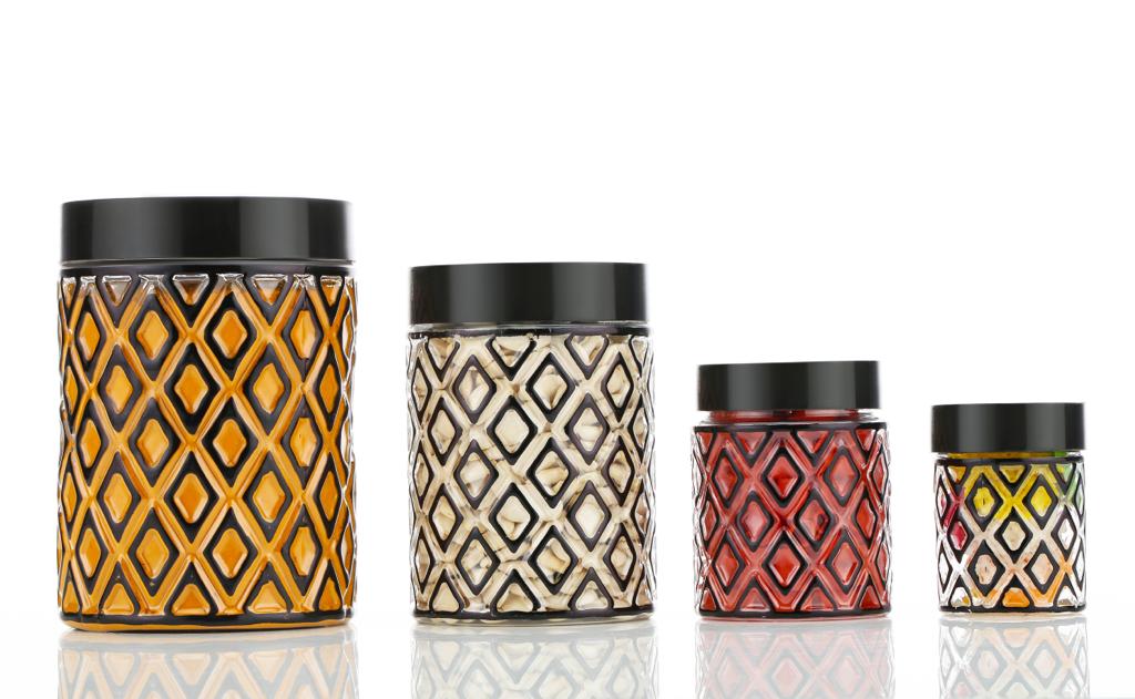 Container Fuzion (4 Pcs Set) (1200/650/350/250Ml)