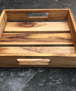 Tray Wooden Squre Big