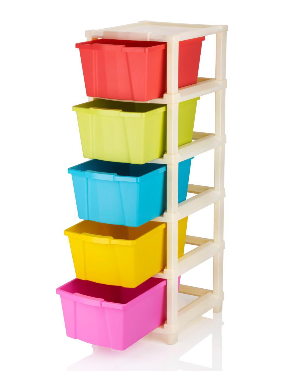 5 Layer Modular Drawer Storage Organizer Color