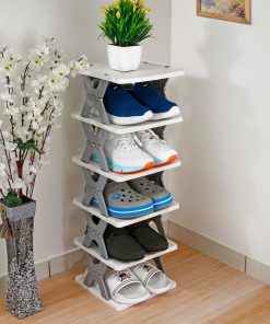 SHOE RACK 5 LAYER. Foldebal