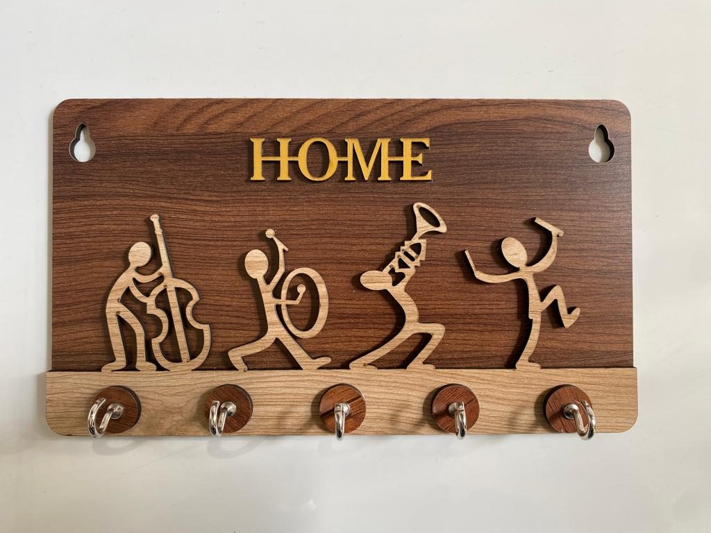 Key Stand Music Team Design Wooden [KS-05]