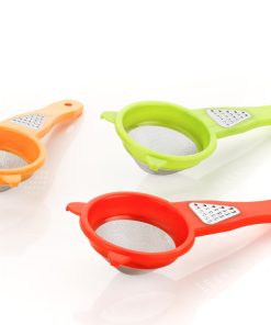 Tea Strainer With Grater (12 Pcs Set) (2 In 1)