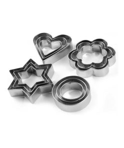 CUTTER COOKIE [4 Shape - 12pcs Set]