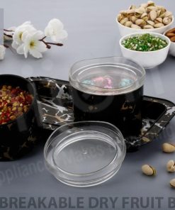 Dry Fruit Box Marable 2pcs Set With Tray