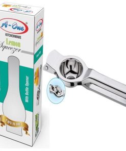 S.S Lemon Squeezer With Bottle Opener Grip Handle