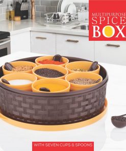 Spice Box Multipurpose (with 7cup And Spoon)