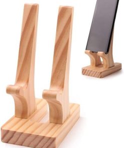 Mobile Stand Wooden-3