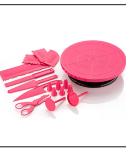Cake Turning Table With Decorative Kit