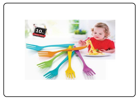 BABY SPOON FORK (10PCS).