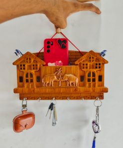 Key Stand Key House And Elephant Design