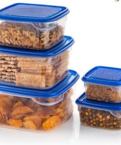 Food Container Fitjresh (set Of 5) (DK-113)