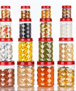 Food Container Crystal (set Of 24) (DK-116)