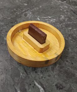 WOODEN COCONUT BREAKER ROUND