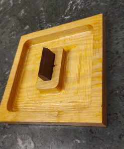 WOODEN COCONUT BREAKER SQUARE