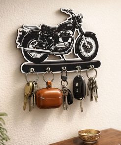 Bullet Keystand Wooden Printed With 2 Wall Sticker Free| Size 6x8inch